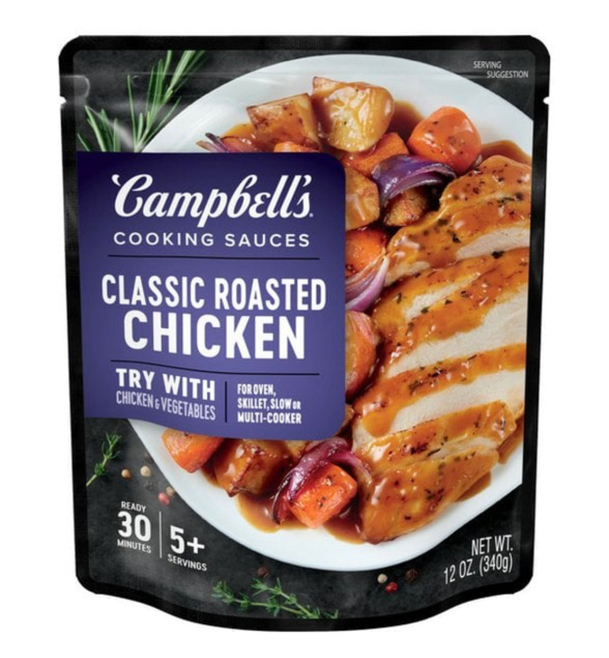 Campbell's Oven Sauces Classic Roasted Chicken Sauce image 0