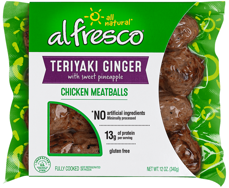 Teriyaki Ginger w/ Sweet Pineapple Chicken Meatballs image 0