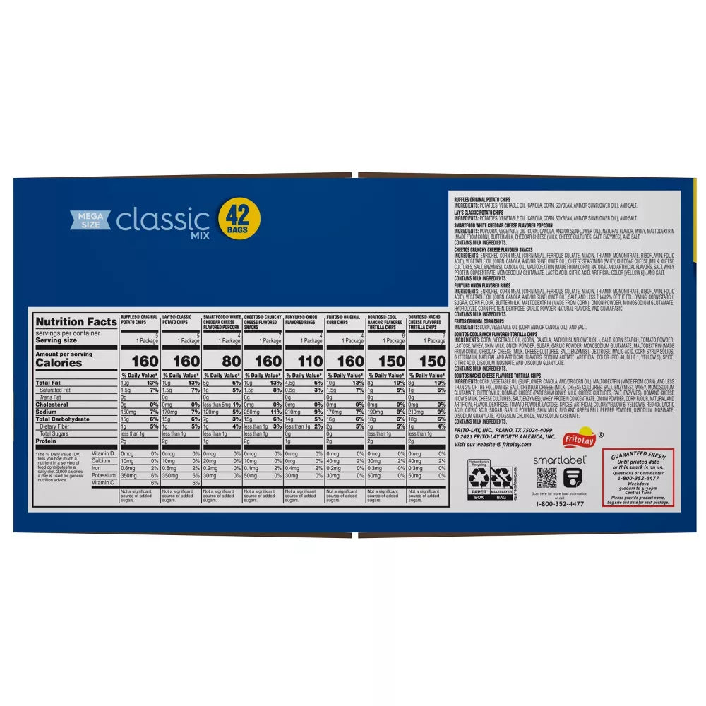 Frito Lay Classic Mix (42 Ct) image 3