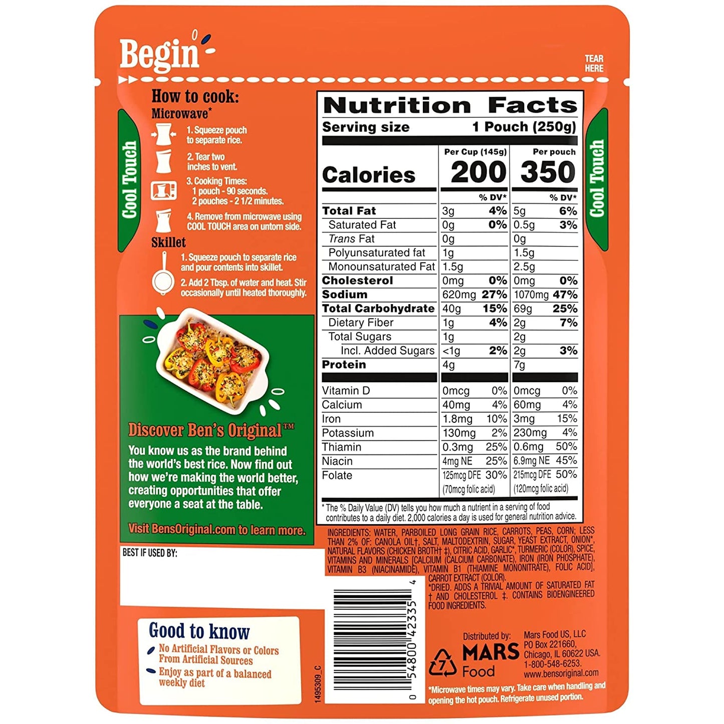 Ready Rice Garden Vegetable (6 Pack) image 1