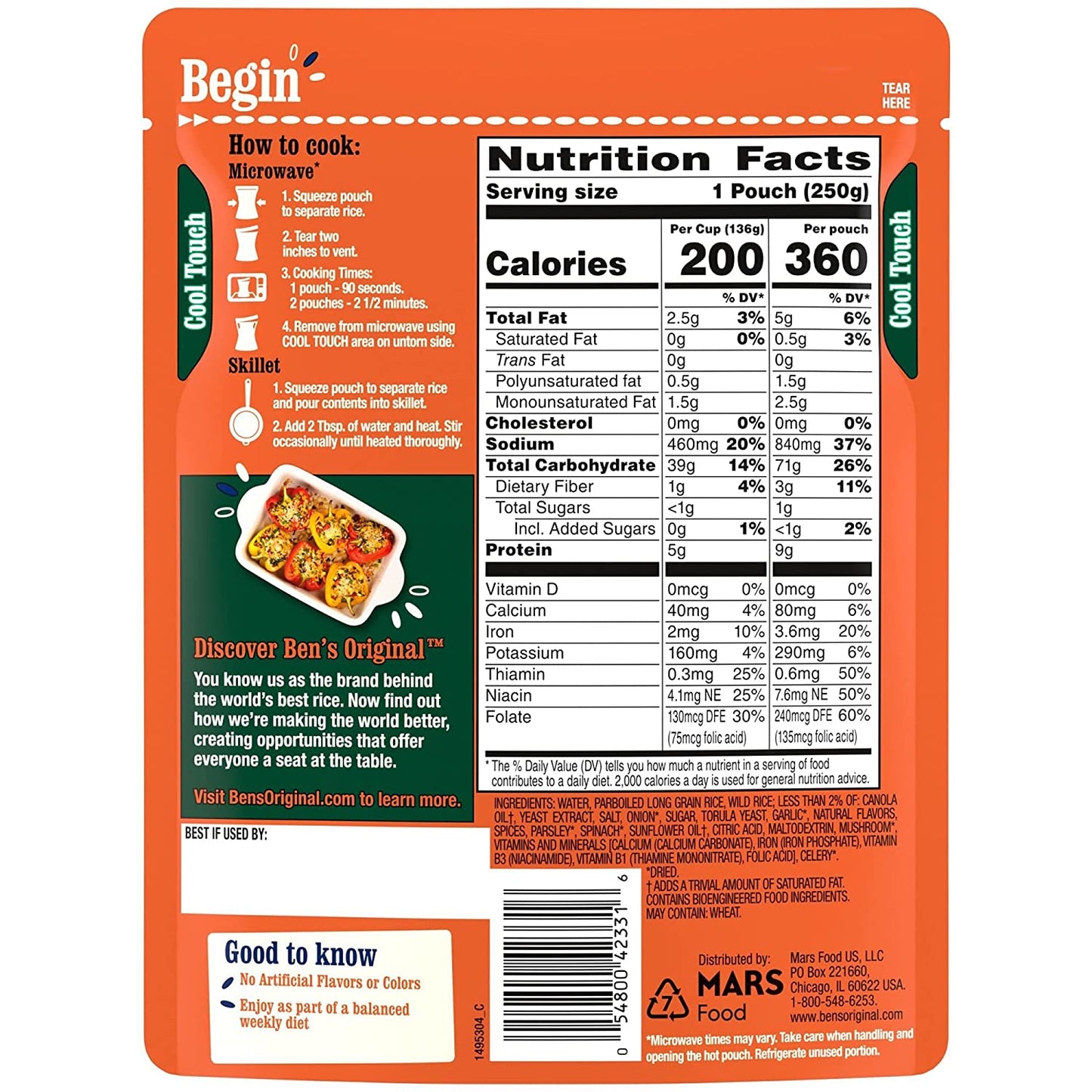 Ready Rice Long Grain & Wild (12 Pack) image 1
