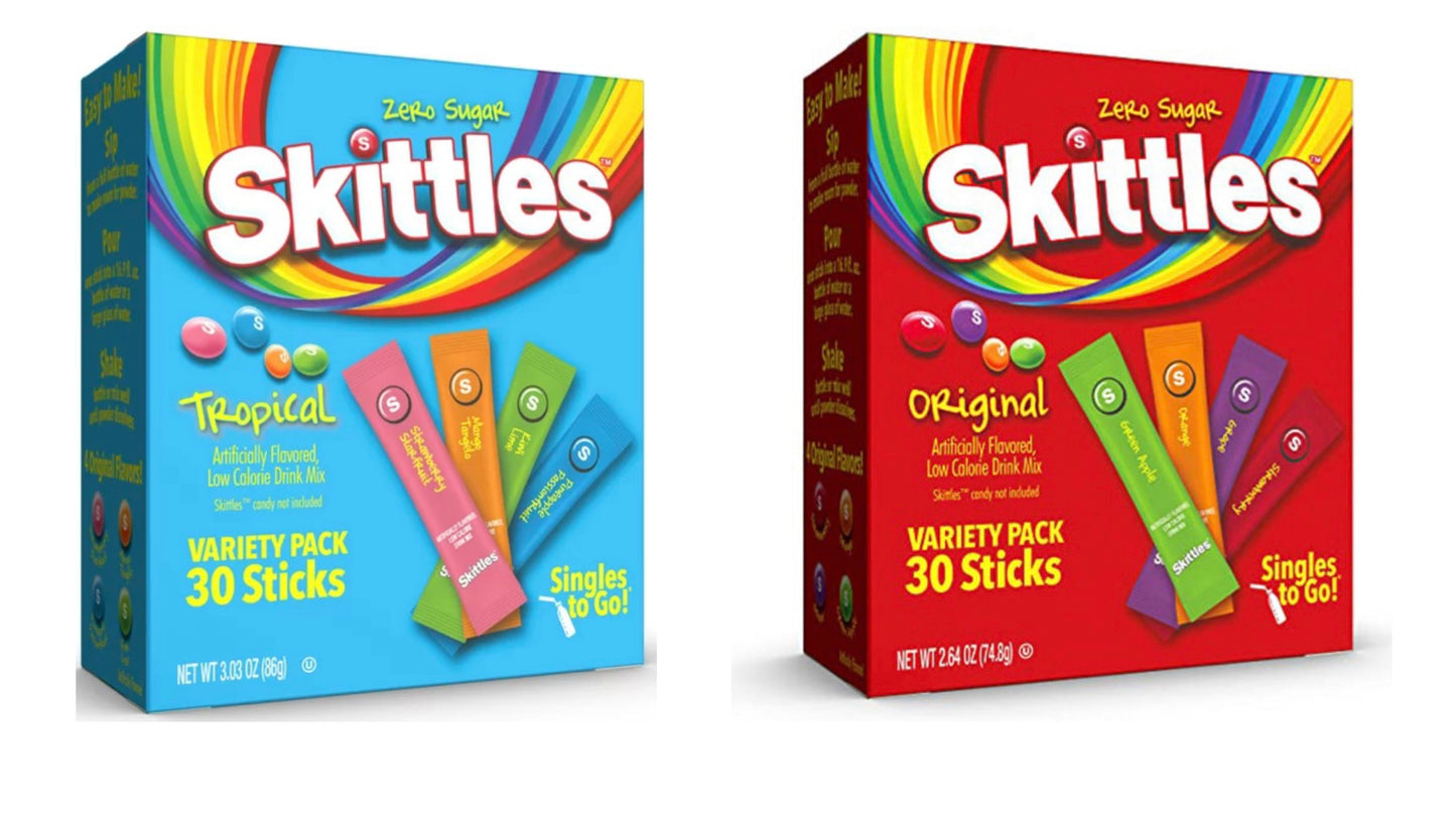 Skittles Drink Mix Sticks Variety Pack (30 Ct) image 0