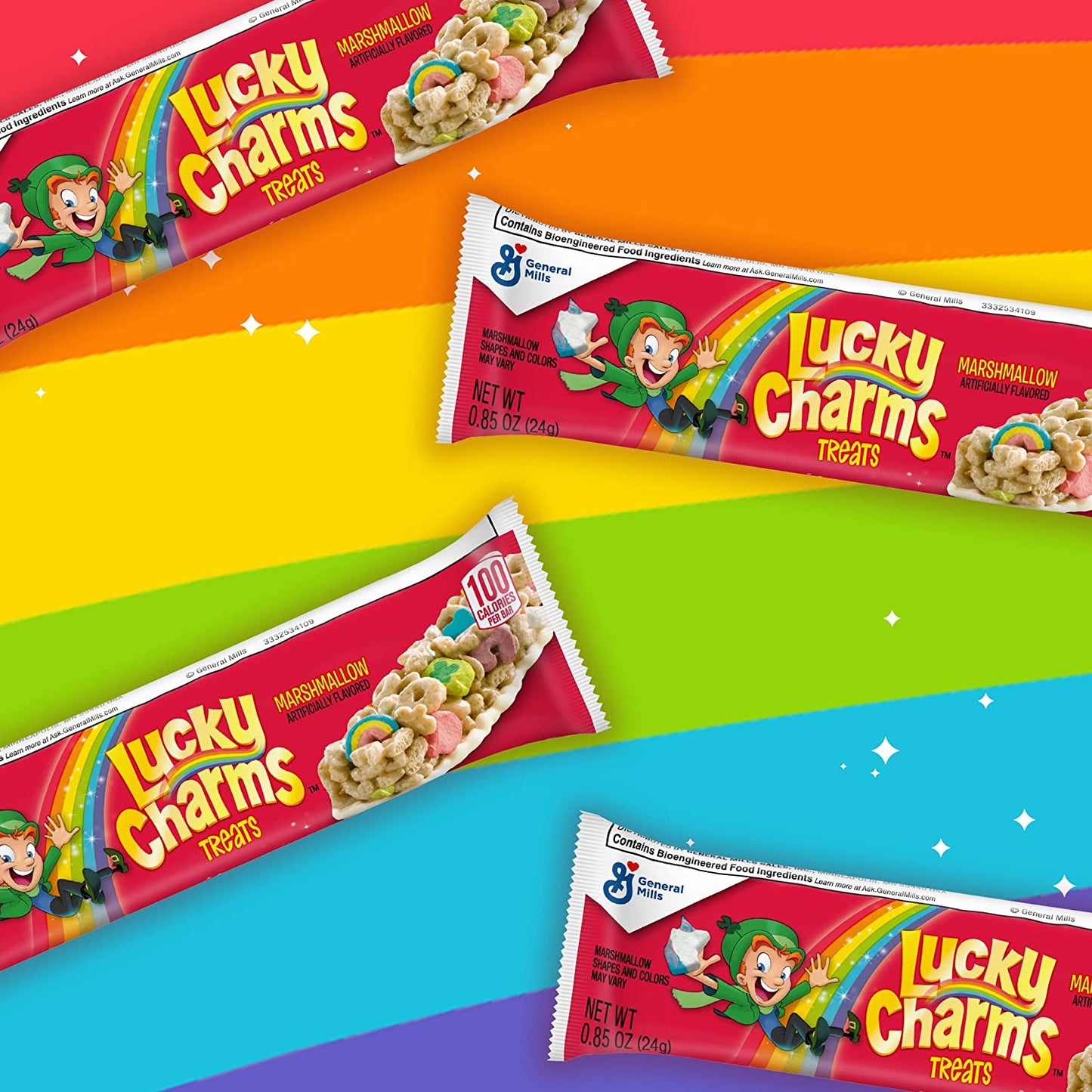 Lucky Charms Cereal Bars (16 Pack) image 2