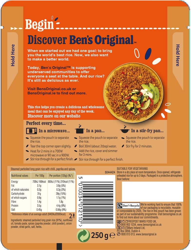 Ready Rice Cajun Spiced (6 Pack) image 1