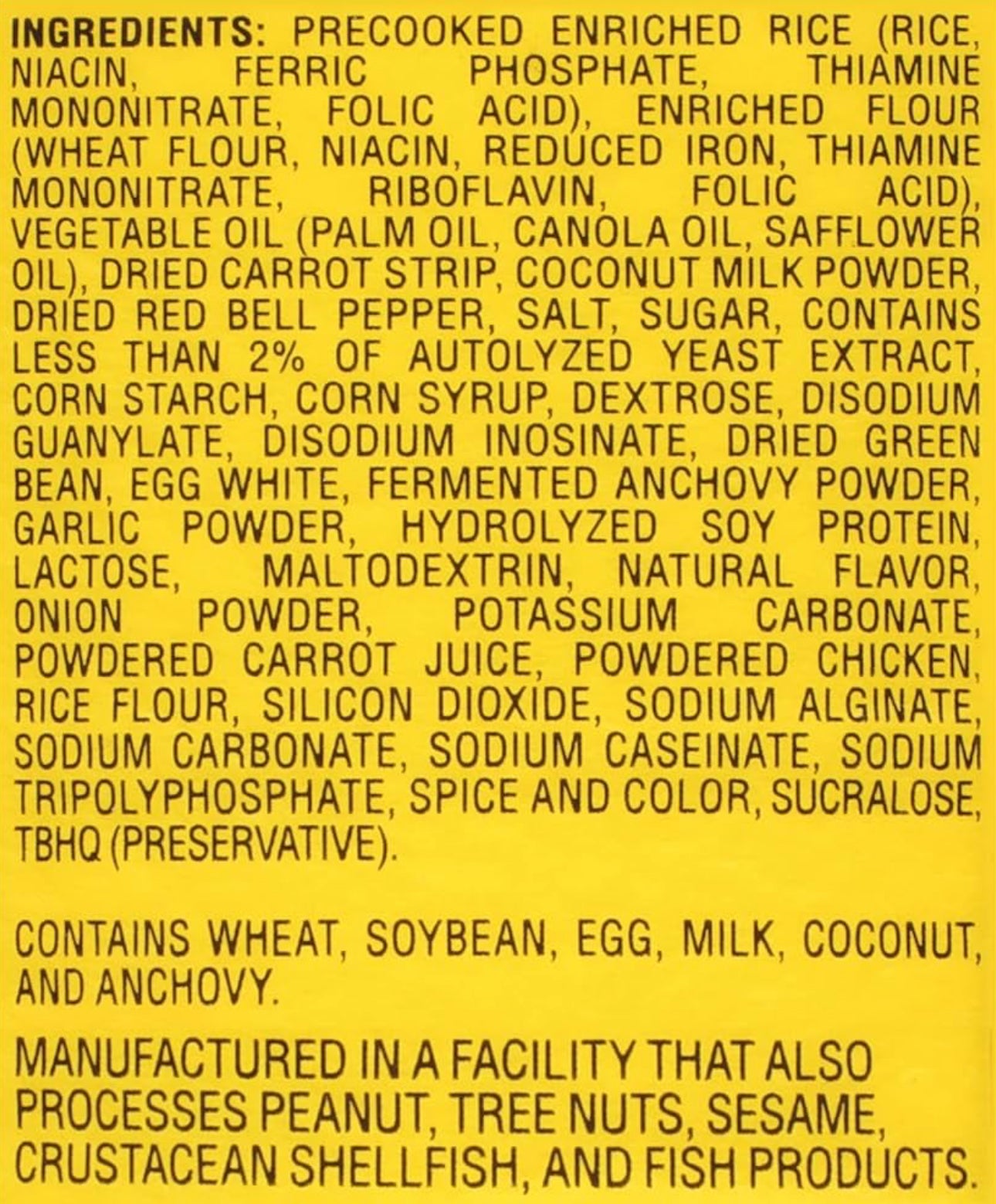 Cup Noodles Stir Fry Rice with Noodles, Thai Yellow Curry, 2.61 Ounce 6 Pack image 1