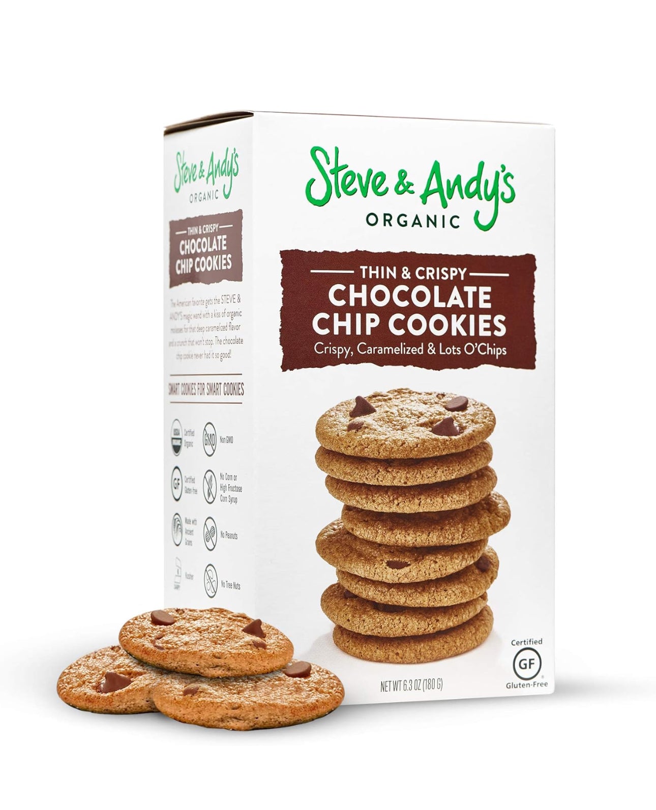 Steve & Andy’s Organic Cookies (3 Pack) in 5 different flavors image 6