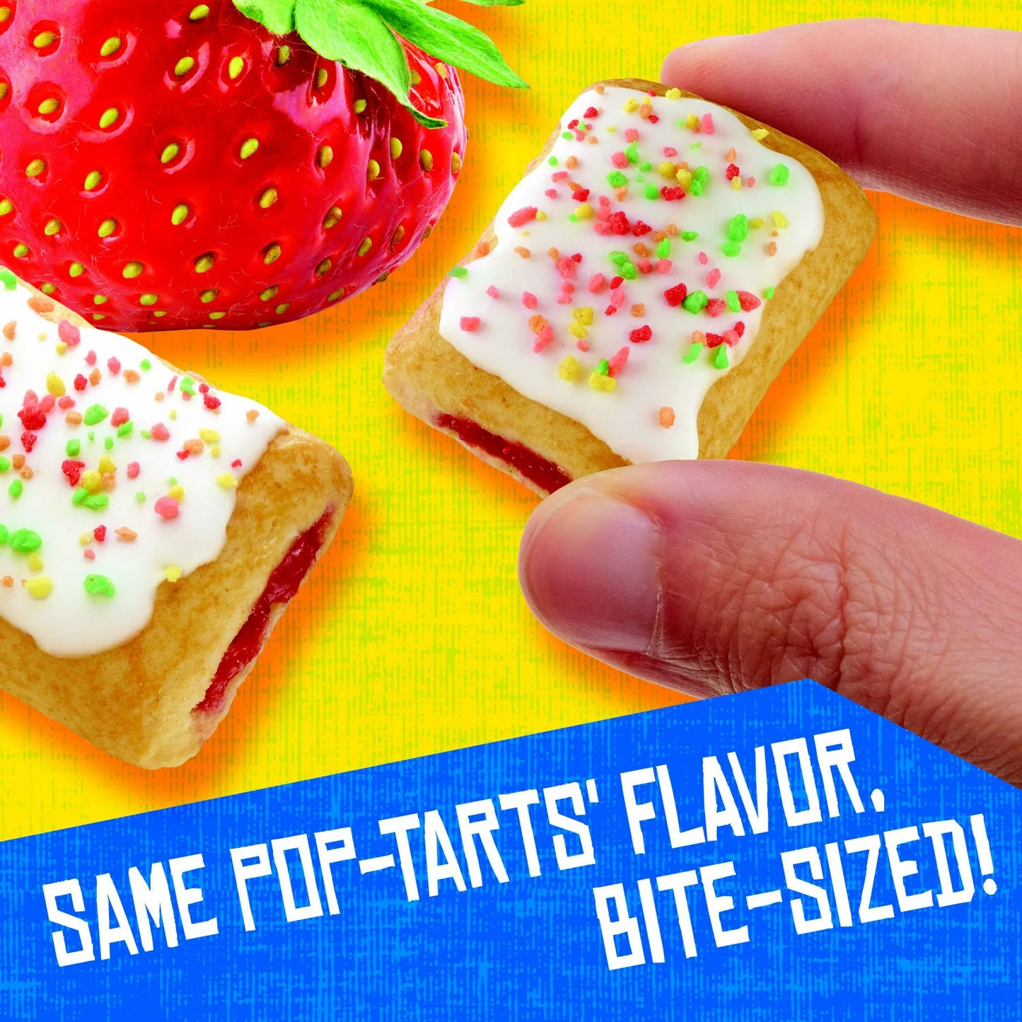 Pop Tarts Bites Frosted Strawberry image 1