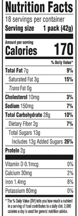 Chips Ahoy Baked Bites, Blondie, Snack Packs, 5 Bites Per Pack, 18 pk./1.5 oz image 1