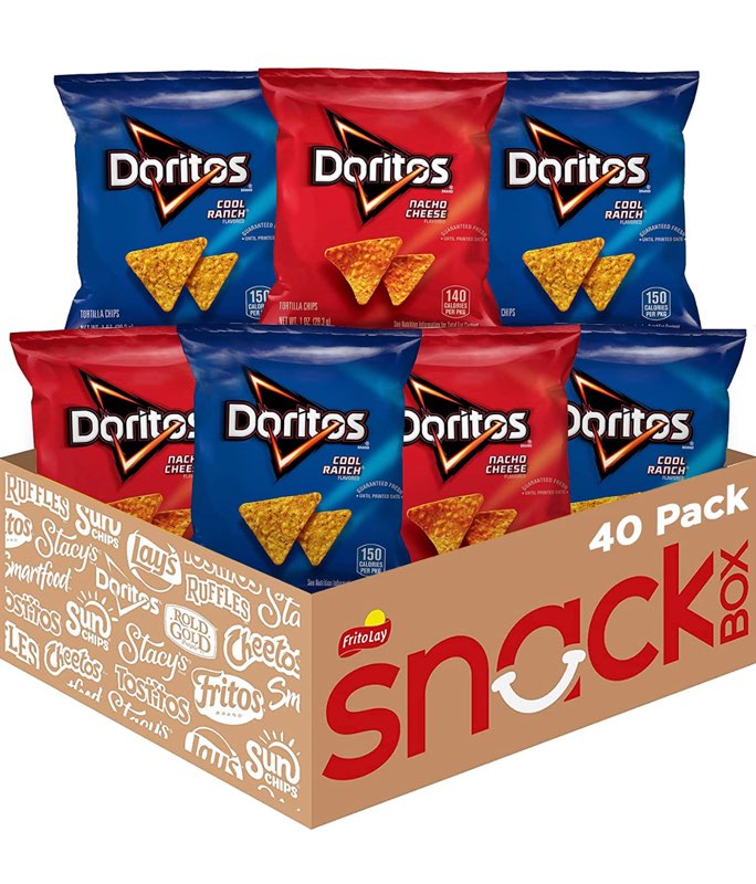 Doritos Flavored Tortilla Chips, 40 Count image 0