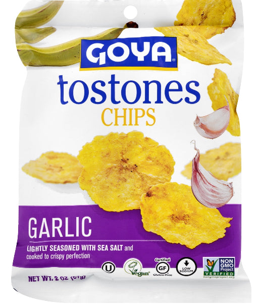 Goya Tostones Chips Garlic image 0