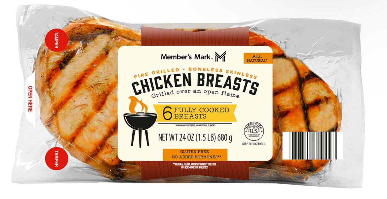 Mark Fire Grilled Chicken Breasts, Fresh 6 ct. image 0