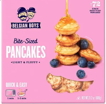 Belgian Boys Bite-Size Pancakes, 72 ct. (**Refrigerated ** Ready to Eat) image 0