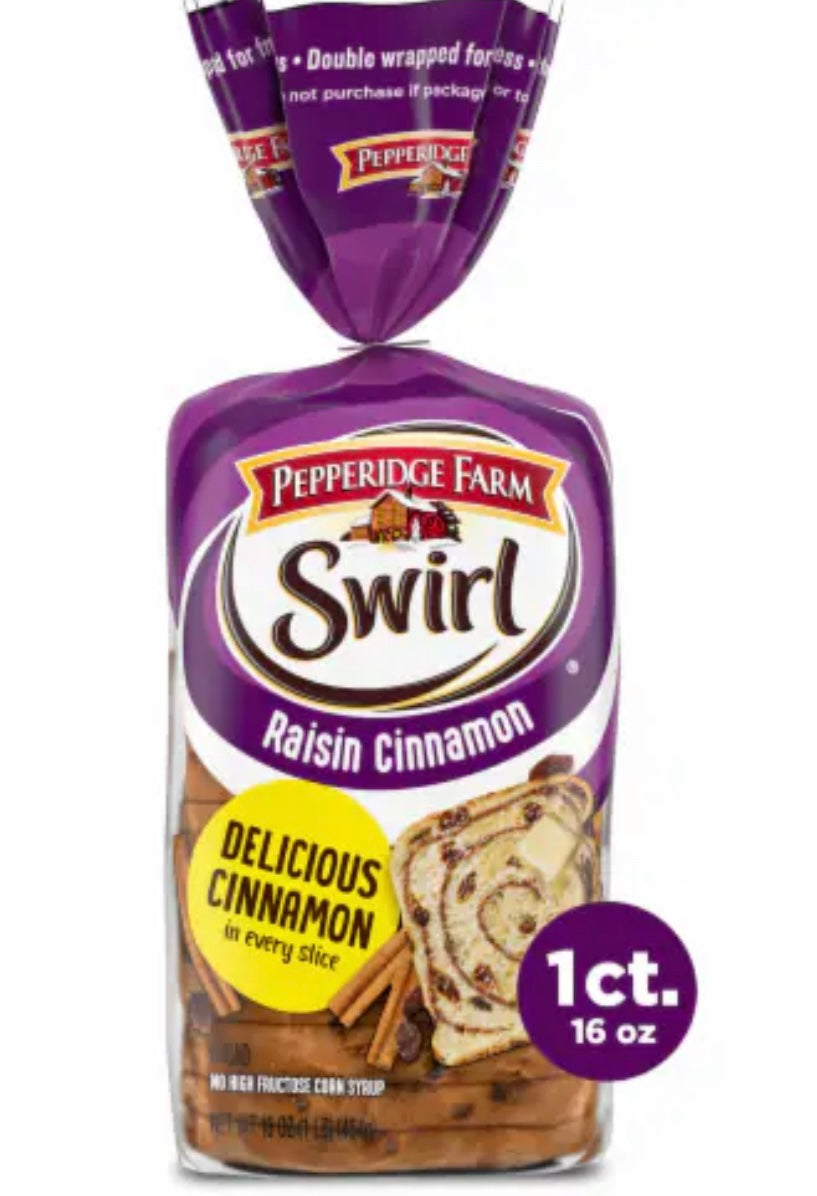 Pepperidge Farm Swirl Sliced Bread (14oz) image 4