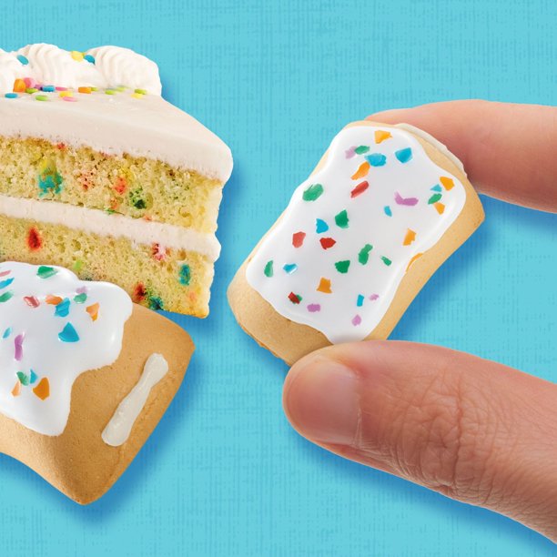 Pop Tarts Bites Frosted Confetti Cake image 1