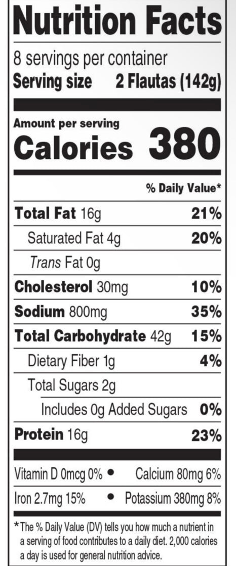 Don Miguel Chicken and Cheese Hautas, 16 ct. image 1