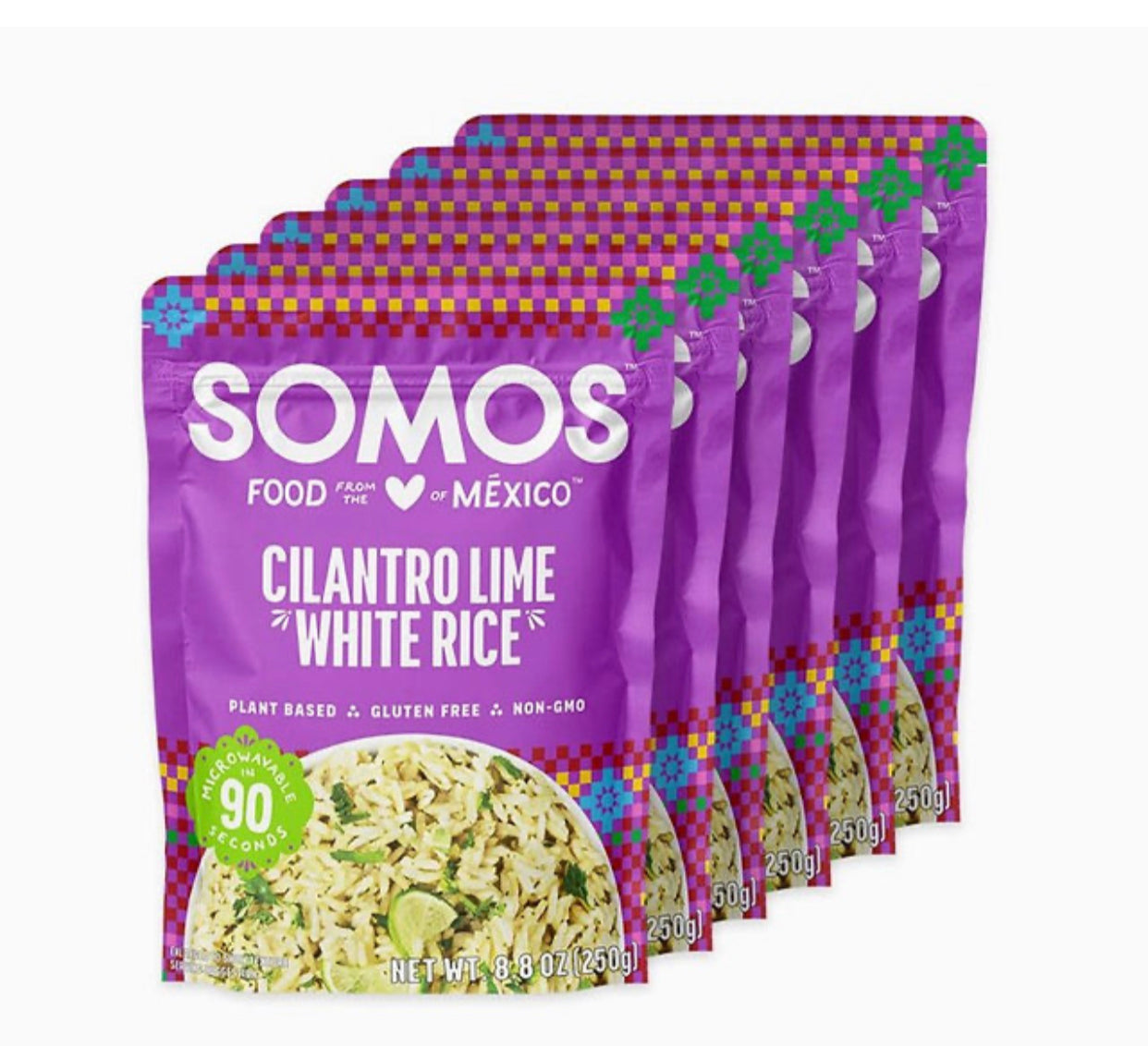 SOMOS Cilantro Lime White Rice (6 Pack) image 0