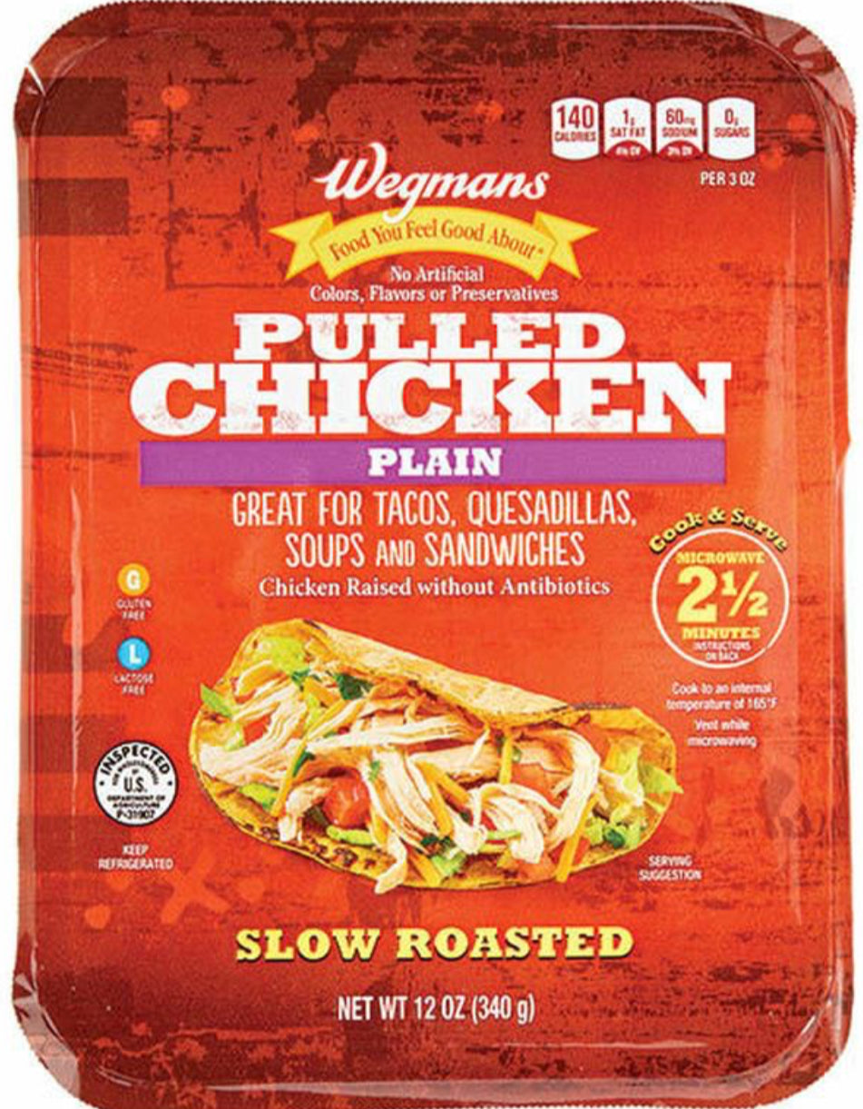 Slow Roasted Pulled Chicken, Raised without Antibiotics image 0
