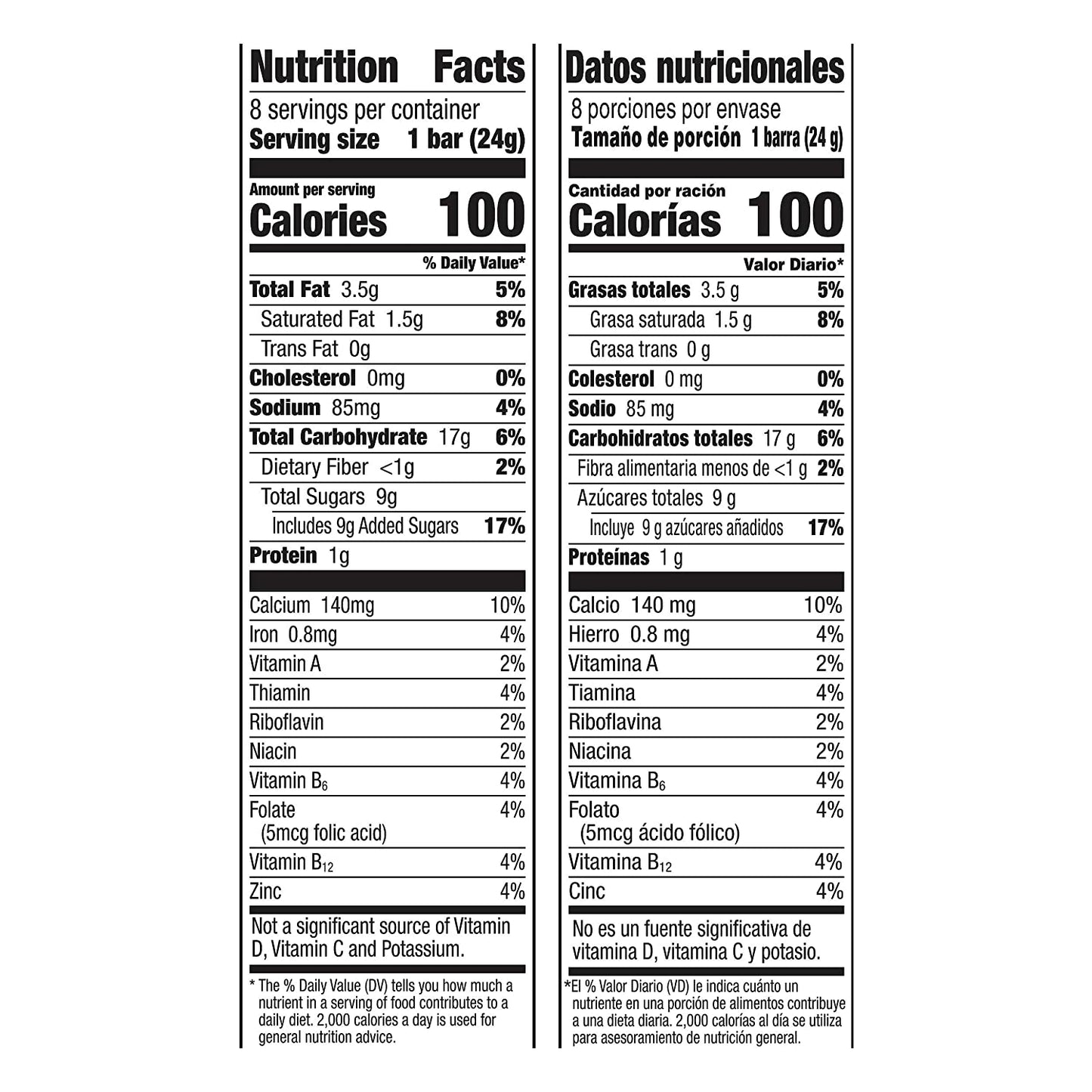 Honey Nut Cheerios Cereal Bars (8 Pack) image 1