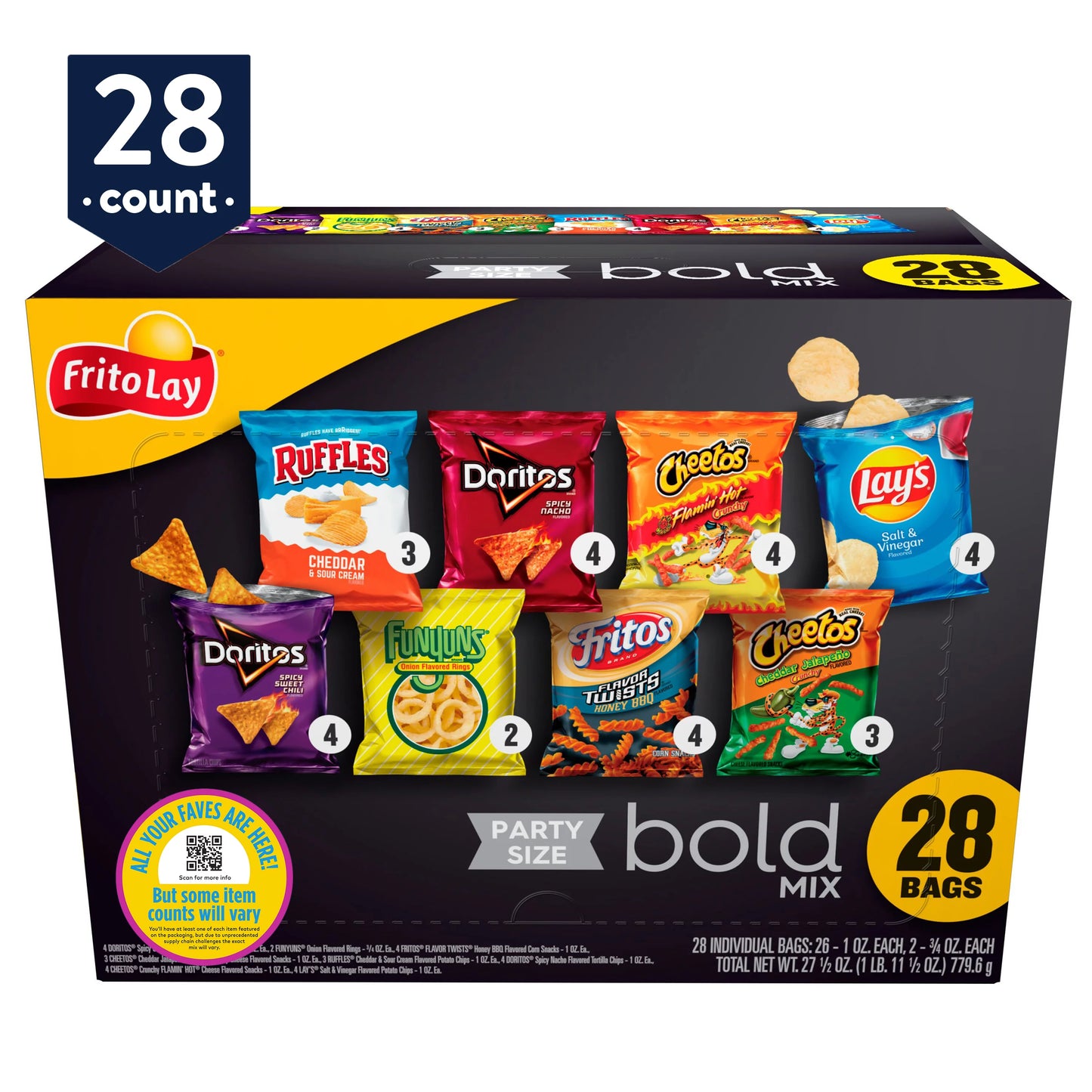 Frito-Lay Bold Mix Variety Pack (28 Ct) image 0