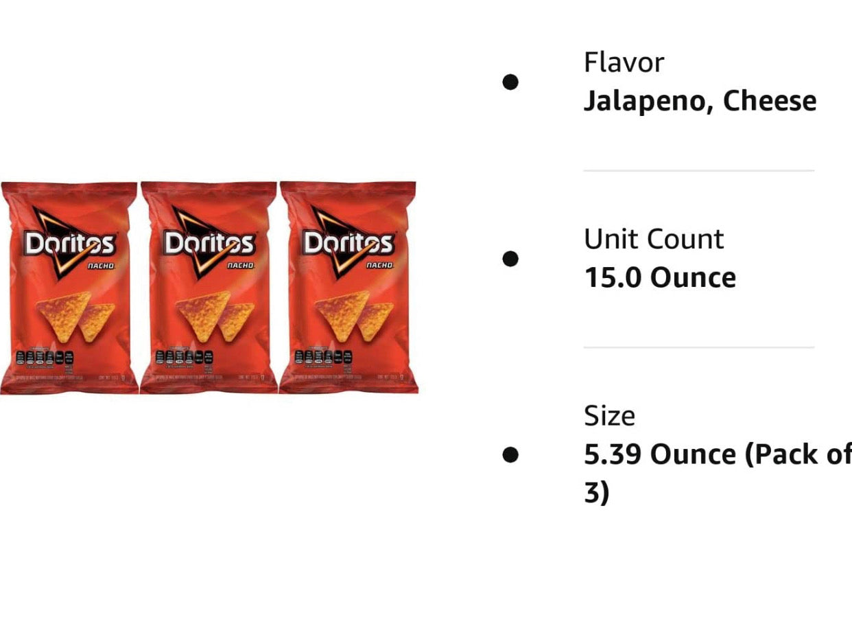Doritos 3 bags Mix & Match image 1