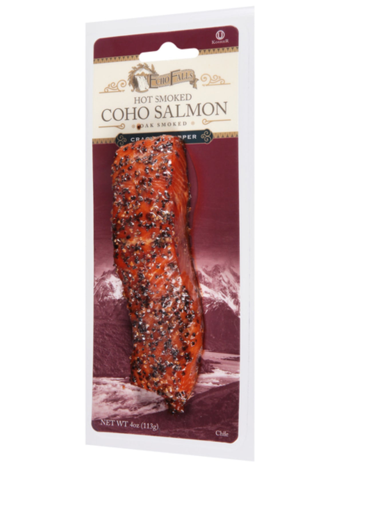 Echo Falls Cracked Pepper Hot Smoked Coho Salmon image 2