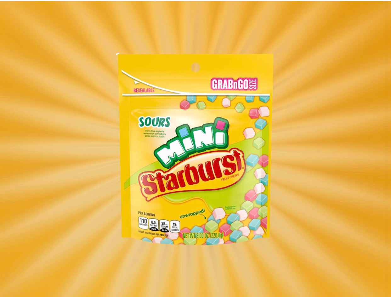 Starburst Minis Stand Up Pouch Variety Pack (3) image 3
