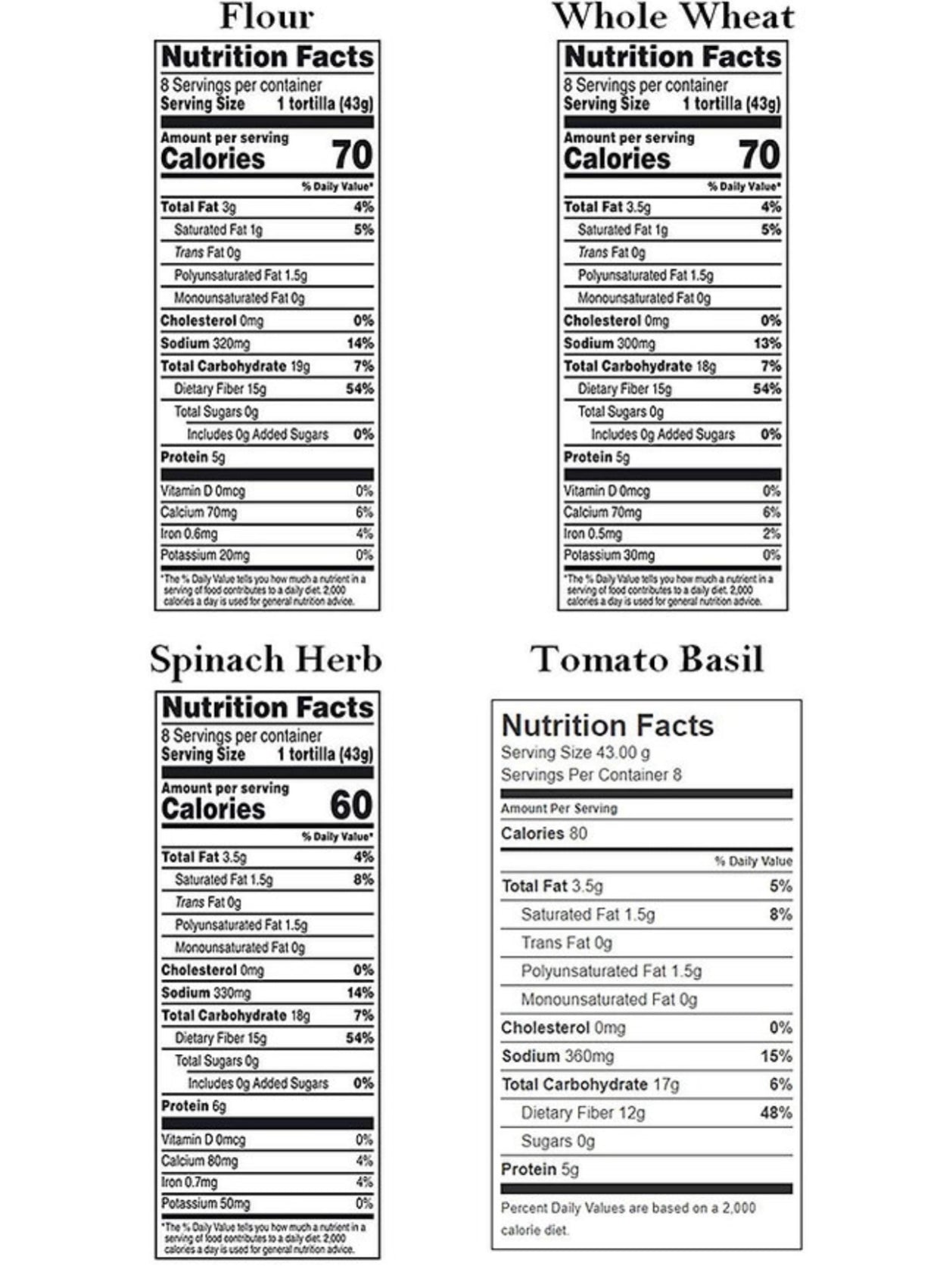 Tortilla Variety Pack (4 Pack) image 5