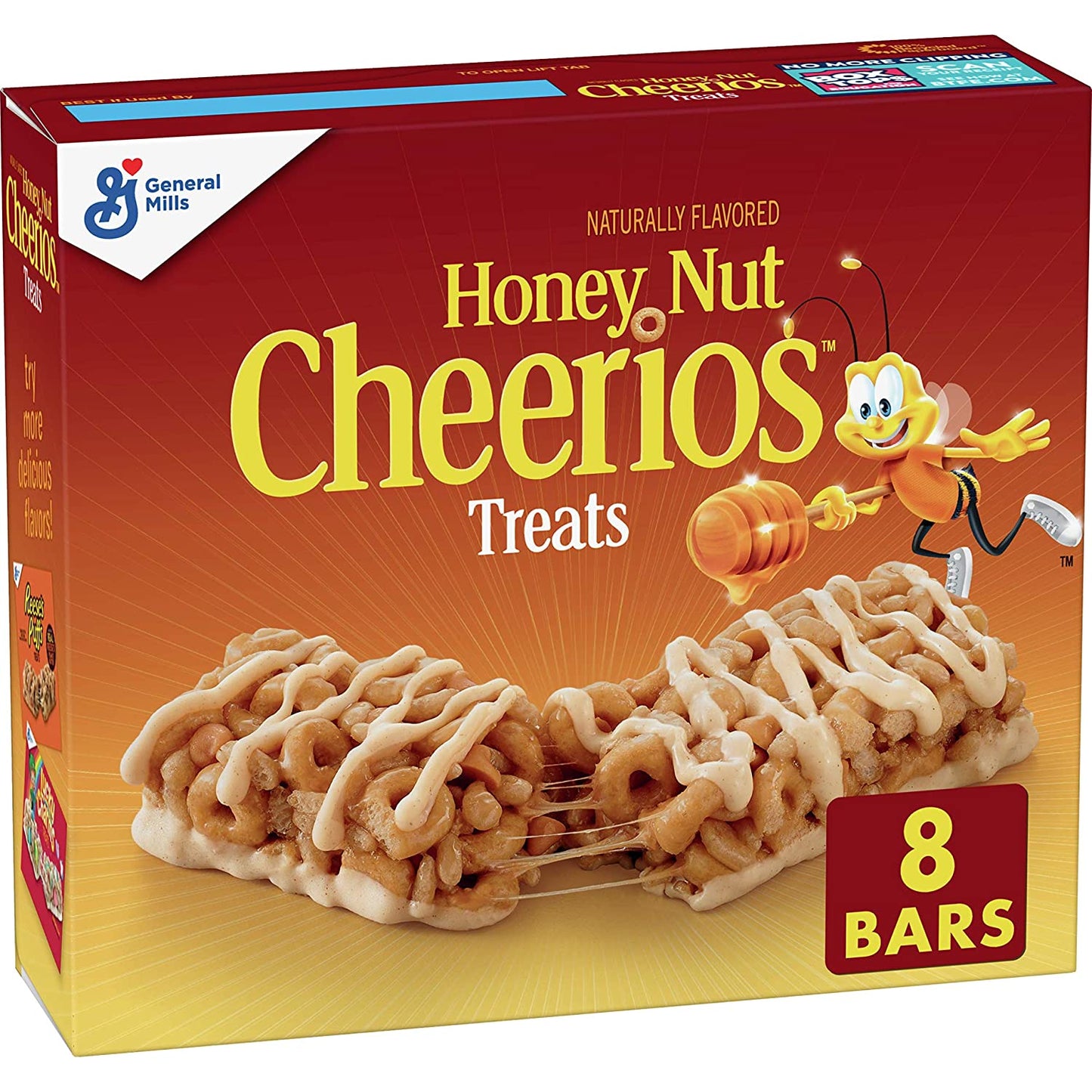 Honey Nut Cheerios Cereal Bars (8 Pack) image 0