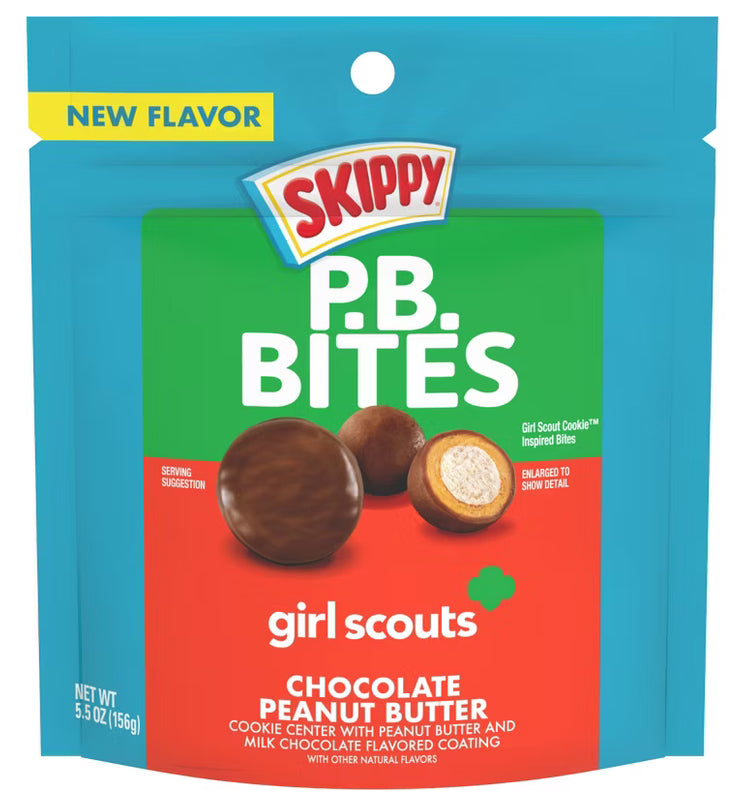 Skippy Bites Girl Scouts Chocolate Peanut Butter image 0
