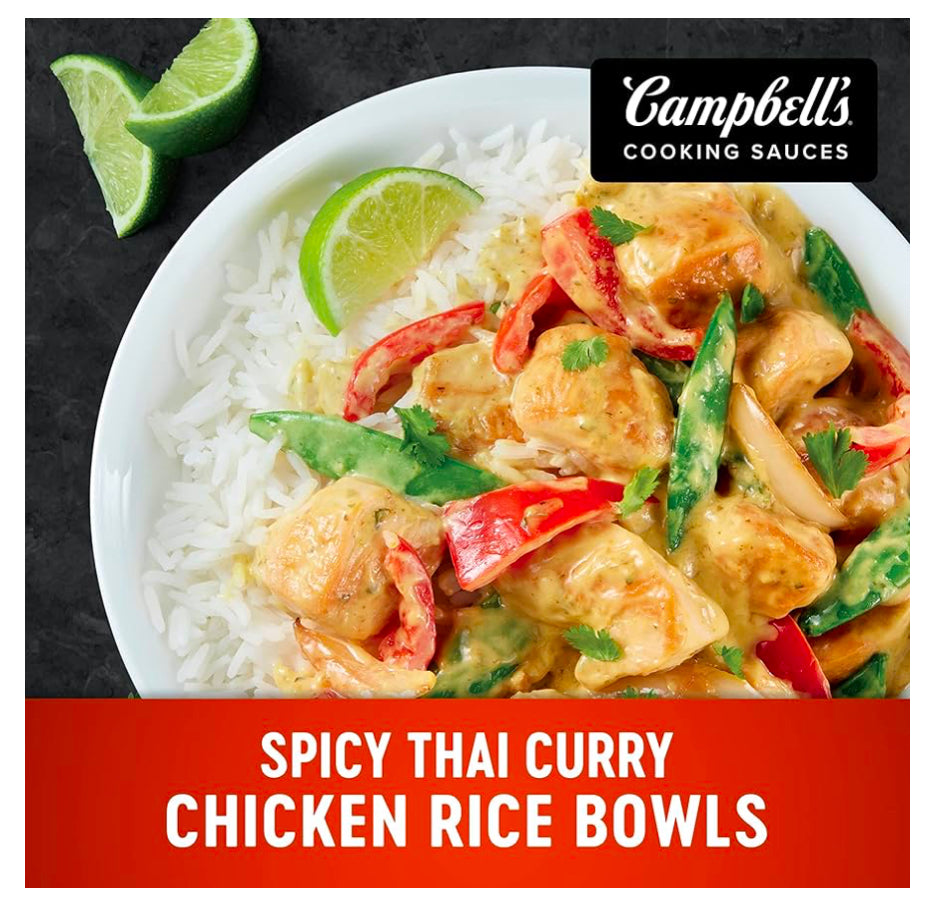 Campbell's Cooking Sauces, Spicy Thai Curry image 2