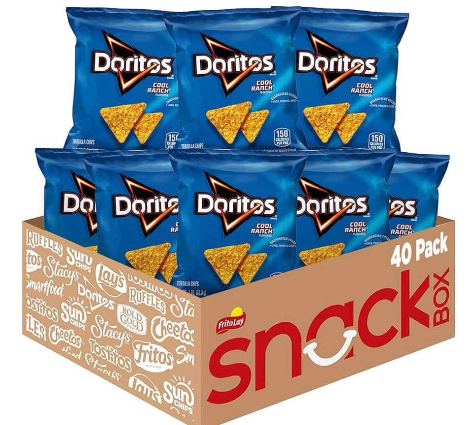 Doritos Cool Ranch Flavored Tortilla Chips 40 ct image 0