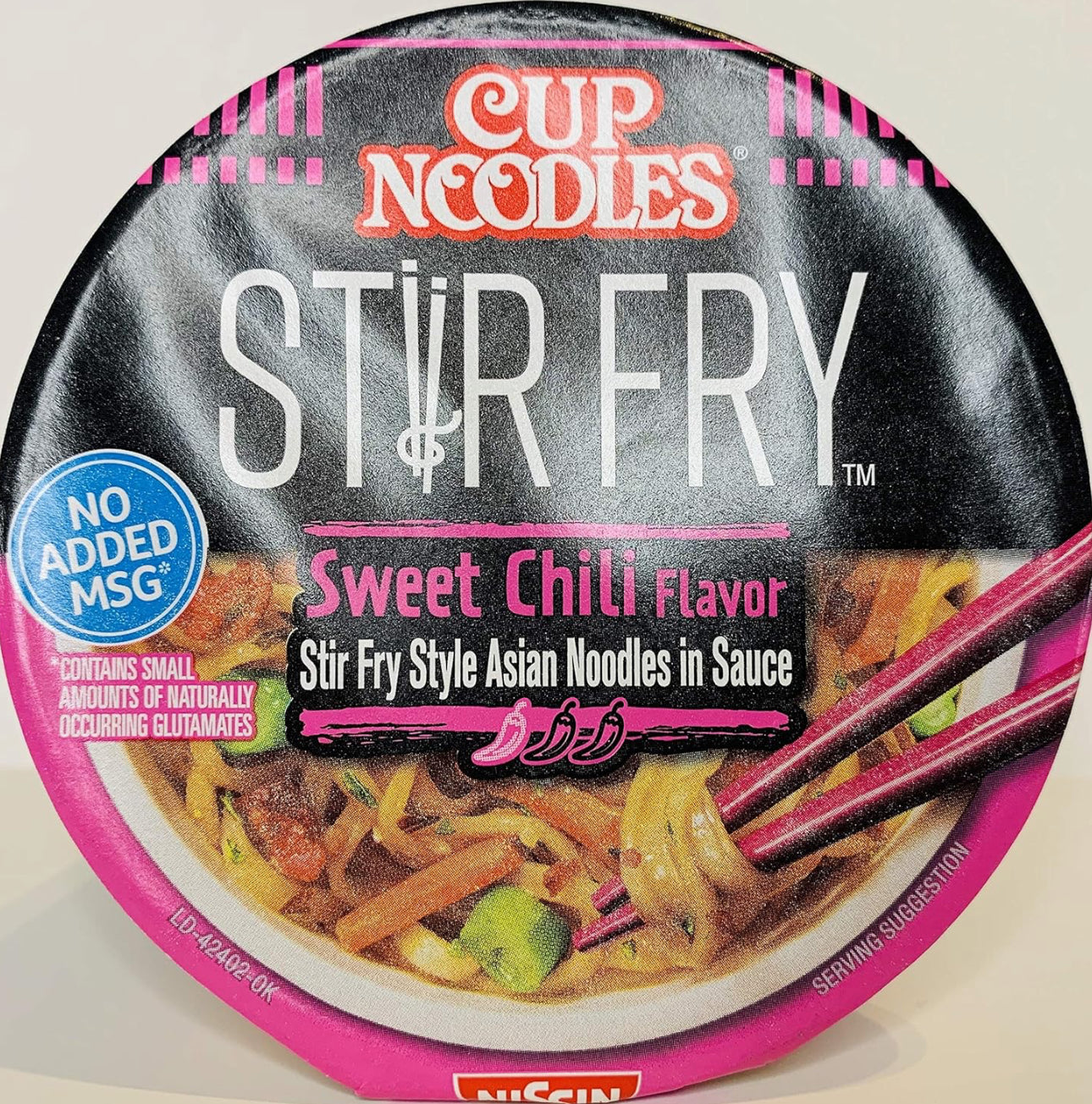 Cup Noodles Stir Fry Variety 4 Pack: Teriyaki Beef, Teriyaki Chicken, Hot Garlic image 1