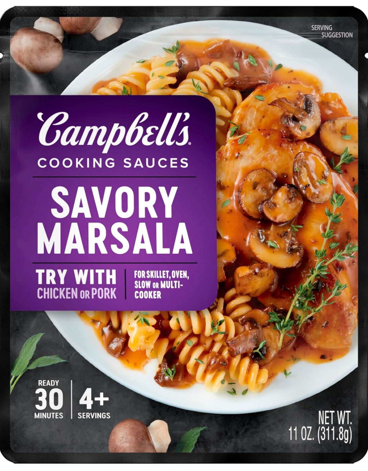Campbell's Cooking Sauces, Savory Marsala image 0