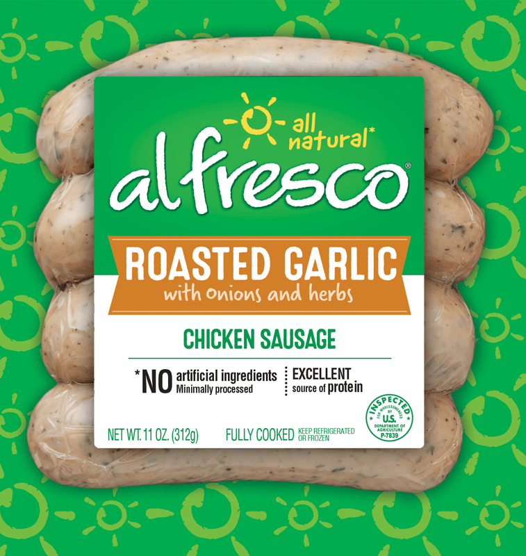 Roasted Garlic Chicken Sausage image 0