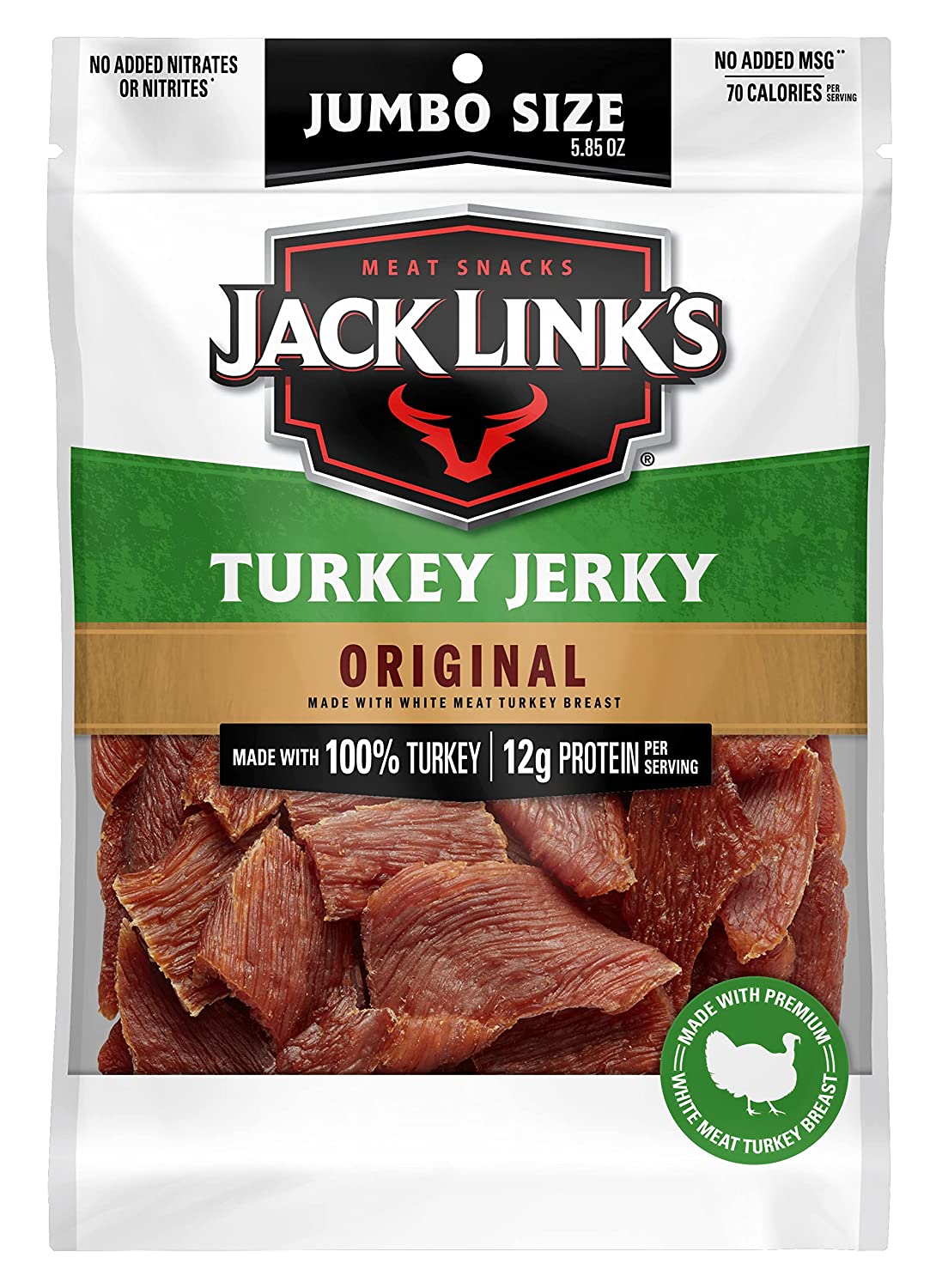 Jack Links Jumbo Size Turkey Jerky (2 Pack) image 0