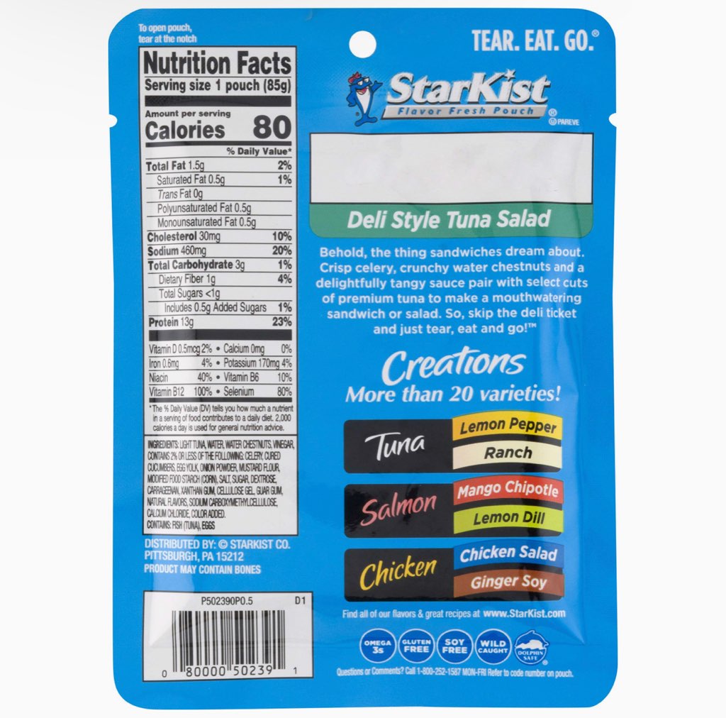 Tuna Creations Deli Style Tuna Salad 3oz (12 Pack) image 1