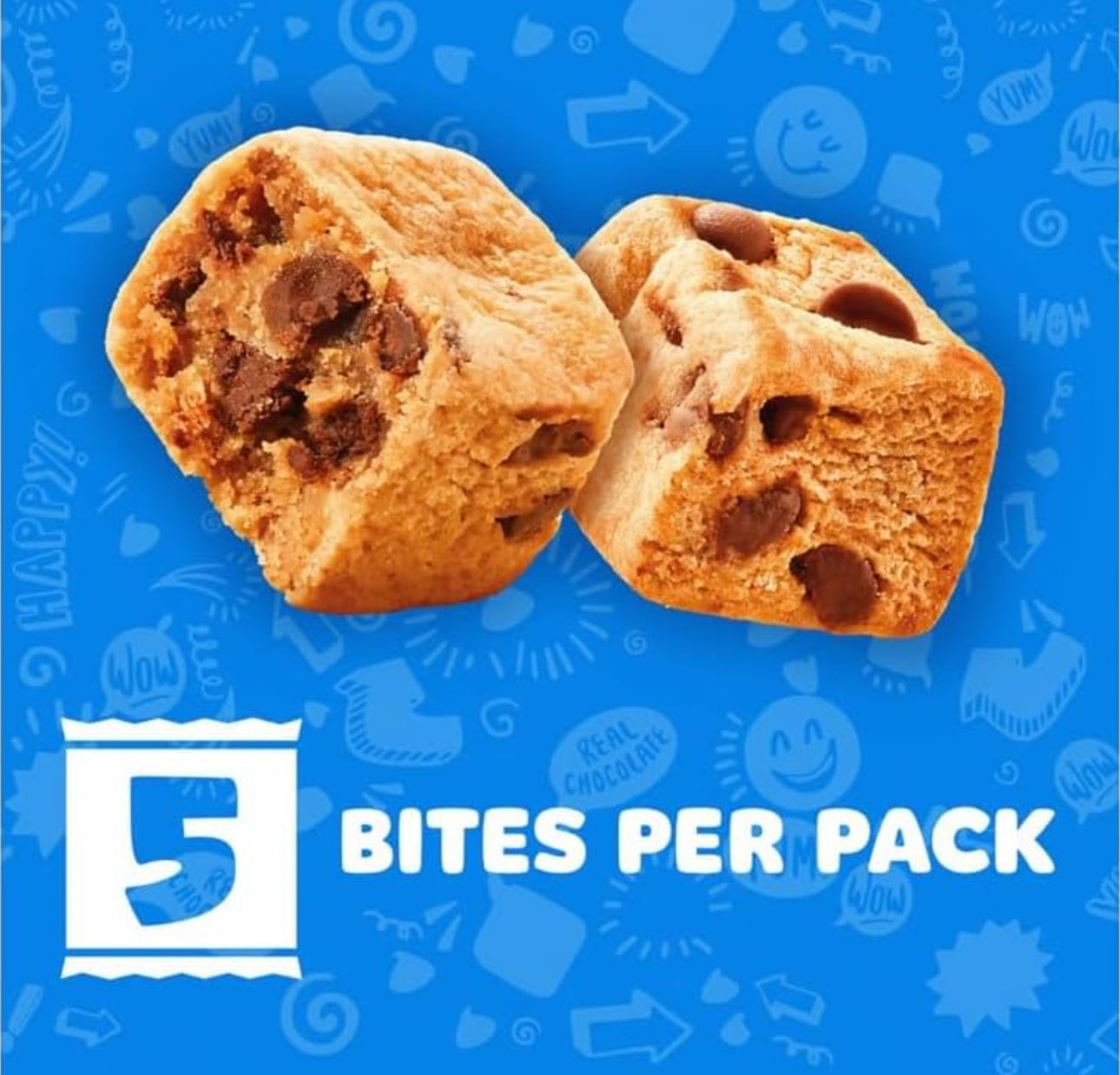 Chips Ahoy Baked Bites, Blondie, Snack Packs, 5 Bites Per Pack, 18 pk./1.5 oz image 2