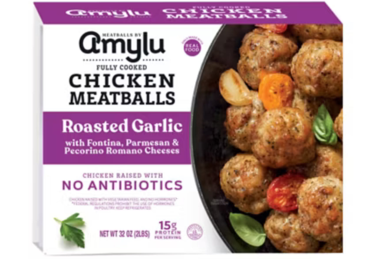 Amylu Roasted Garlic w Fontina Parmesan & Pecorino Romano Cheese Chicken Meat image 0