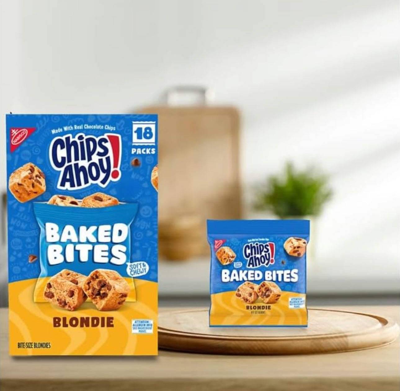 Chips Ahoy Baked Bites, Blondie, Snack Packs, 5 Bites Per Pack, 18 pk./1.5 oz image 3