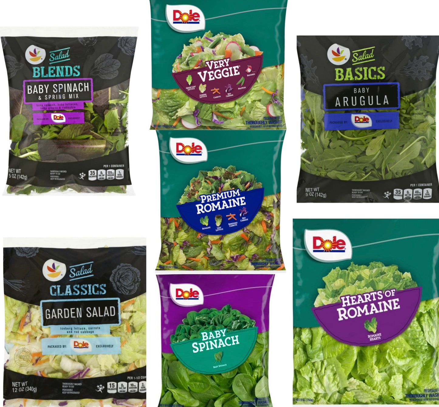 Salad (7 Different Bags) image 0