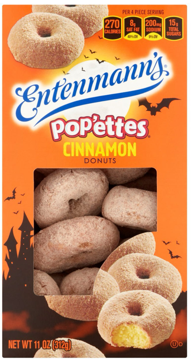Entenmann's Pop'ettes Cinnamon Donuts