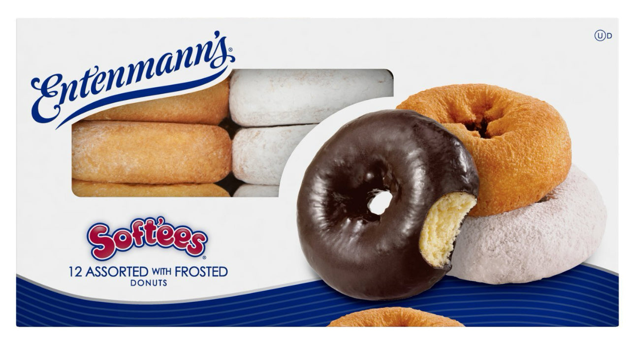 Entenmann's Soft'ees Donuts, 12 count