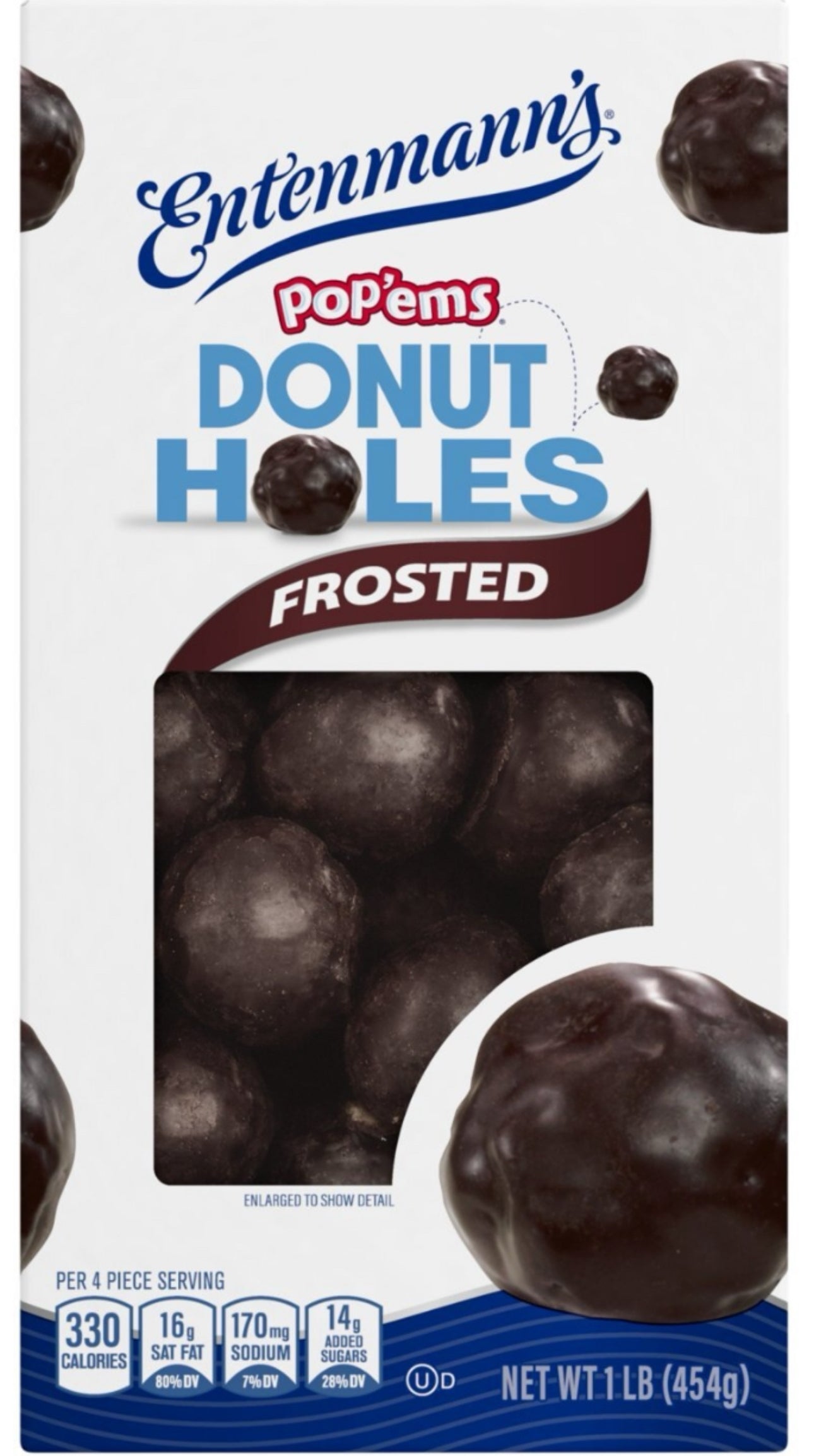 Entenmann's Pop'ems Frosted Donut Holes
