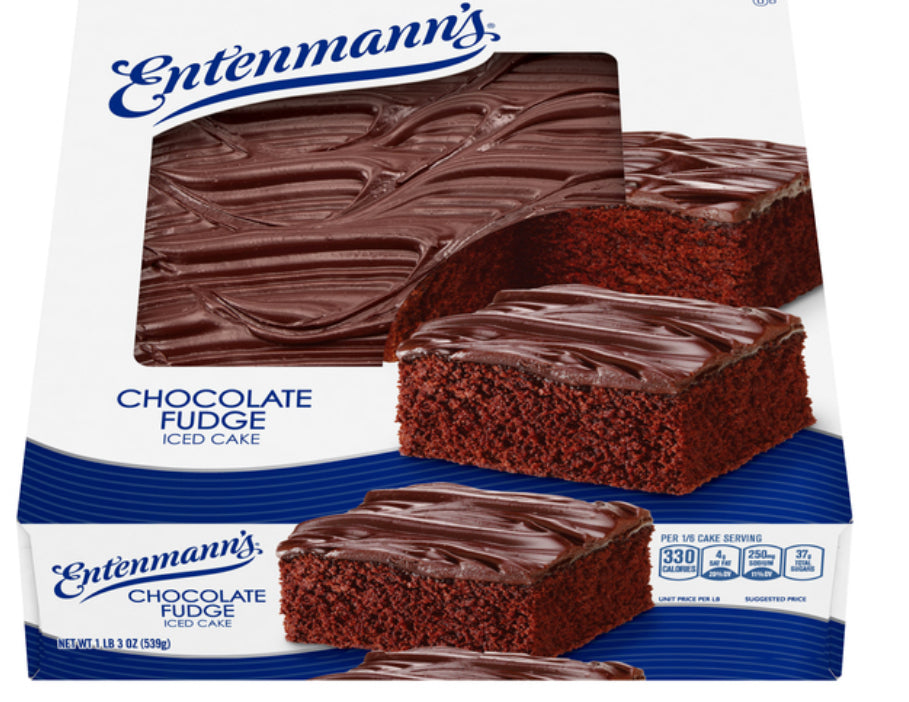 Entenmann's Chocolate Fudge Iced Cake