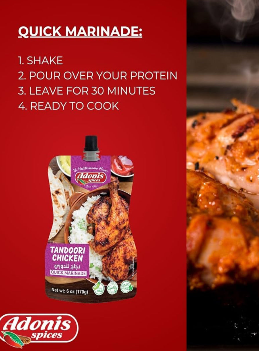 Adonis - Tandoori Chicken Quick Marinade