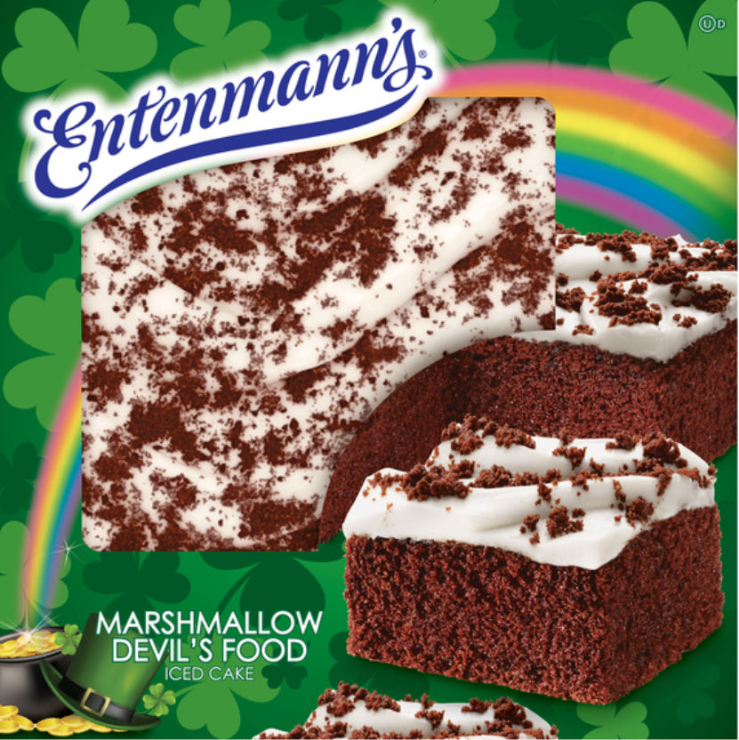 Entenmann's Marshmallow Devil's Food Iced Cake