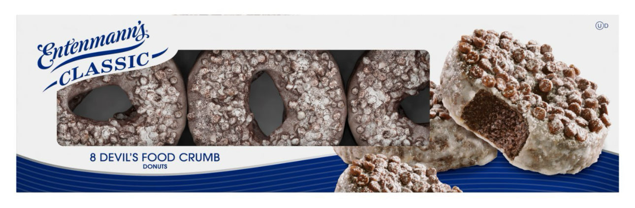 Entenmann's Classic Devil's Food Crumb Donuts 8