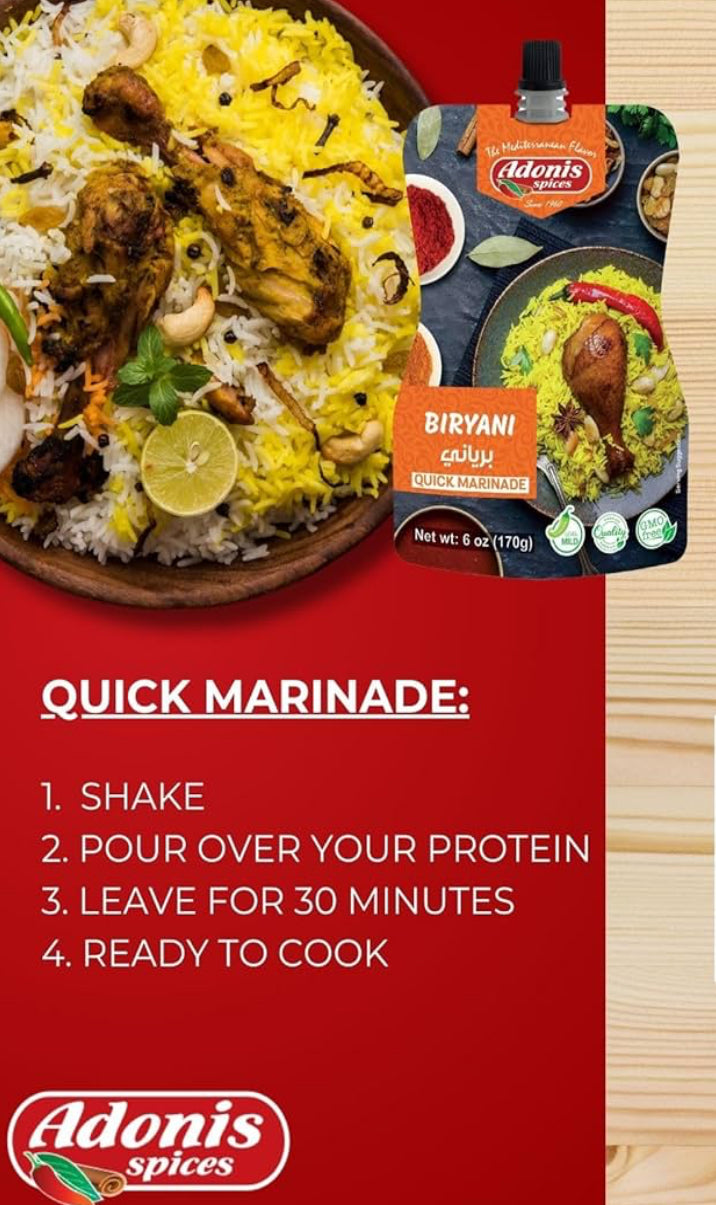 Adonis - Biryani Quick Marinade