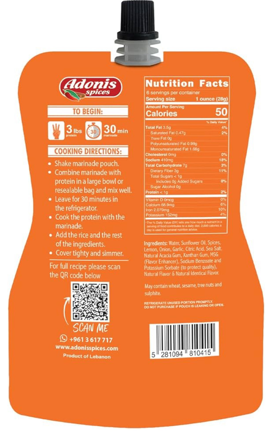Adonis - Biryani Quick Marinade