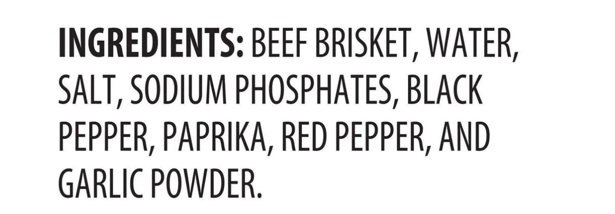 Sadler's Smokehouse Mesquite Beef Brisket 2 Ibs